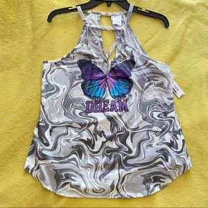 Butterfly Marble Kids Shirt